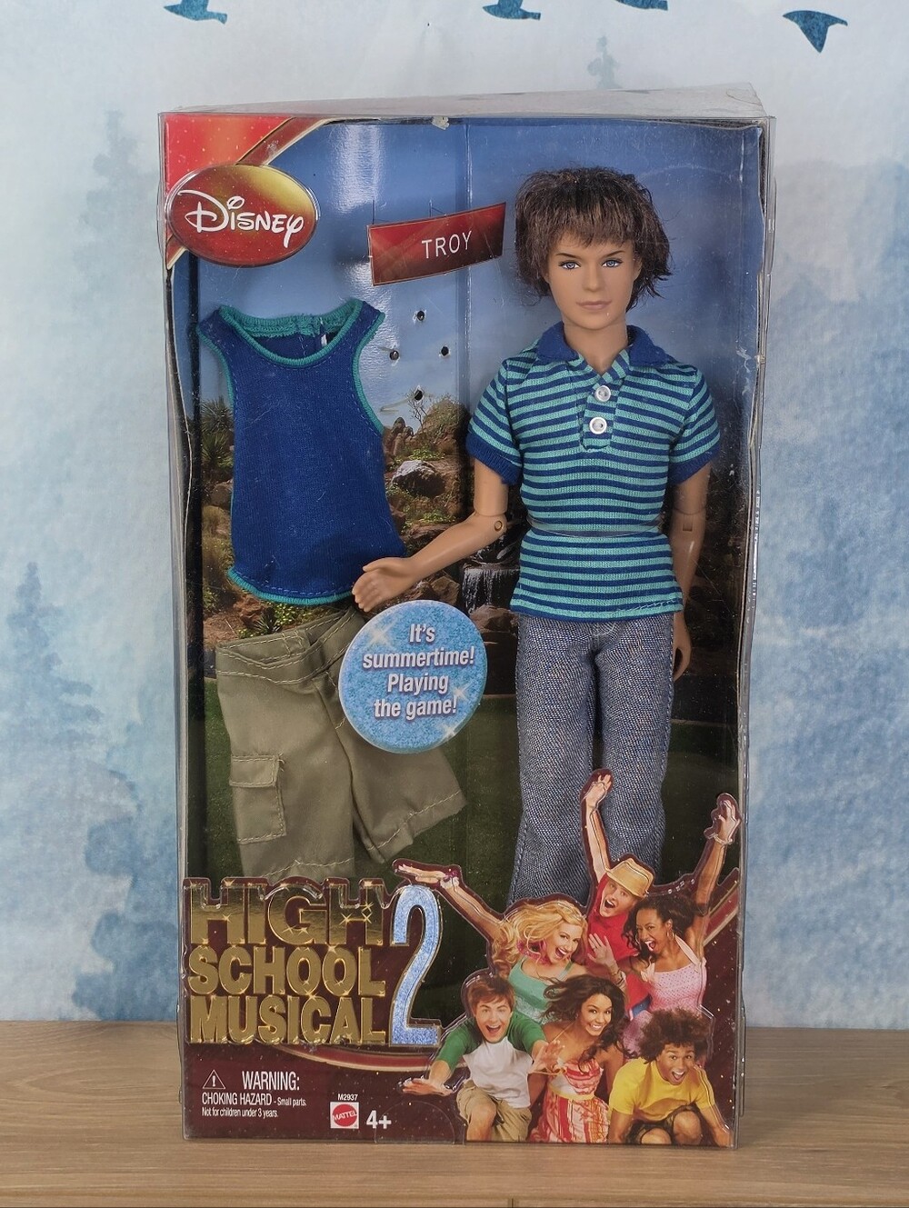 High School Musical 2 Troy Doll NWT